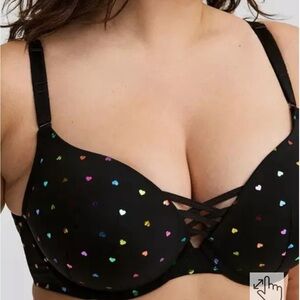 Wireless push up bra set